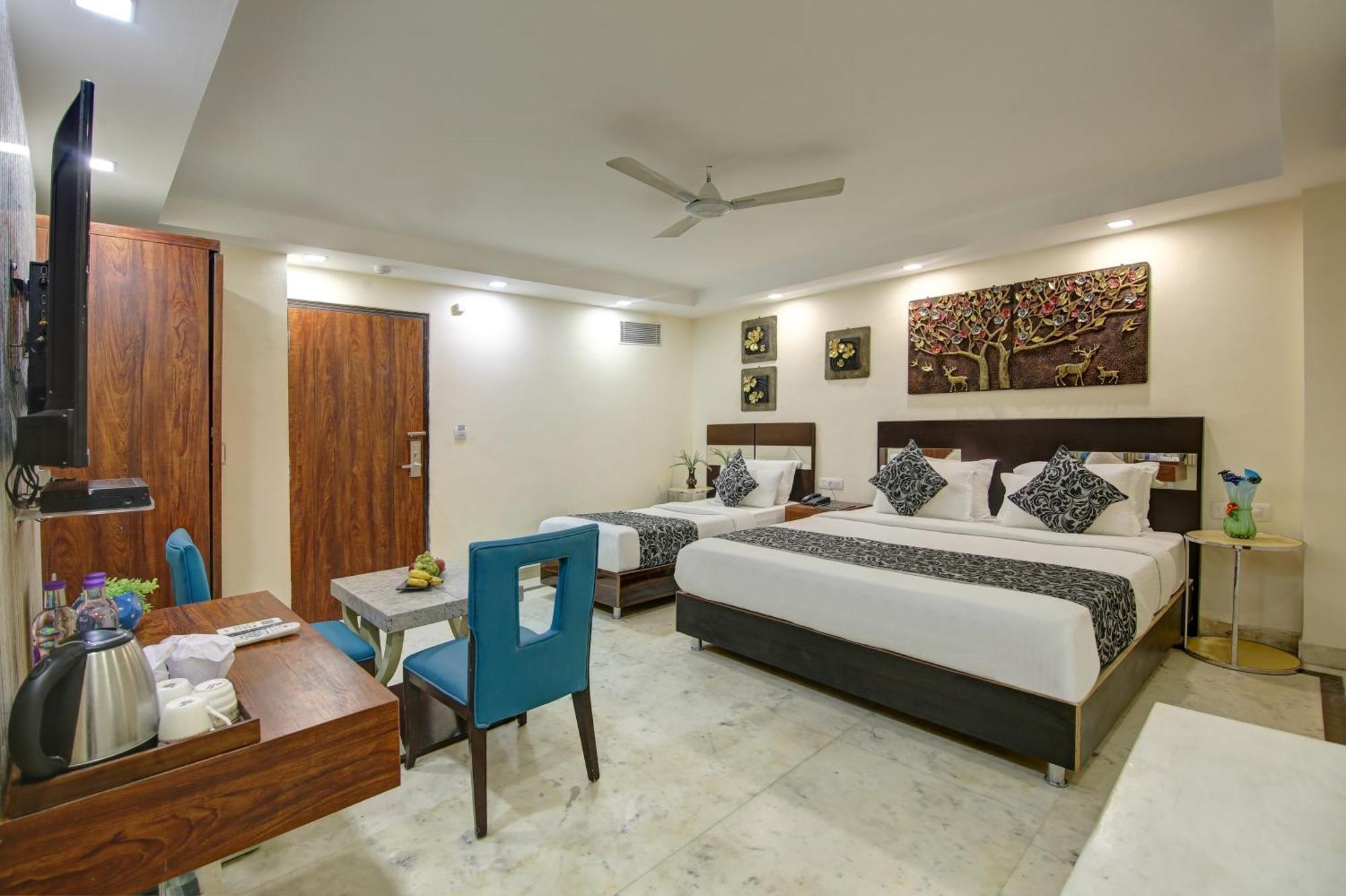 Hotel Neu Villa - Near Connaught Place & New Delhi Railway Station Eksteriør billede