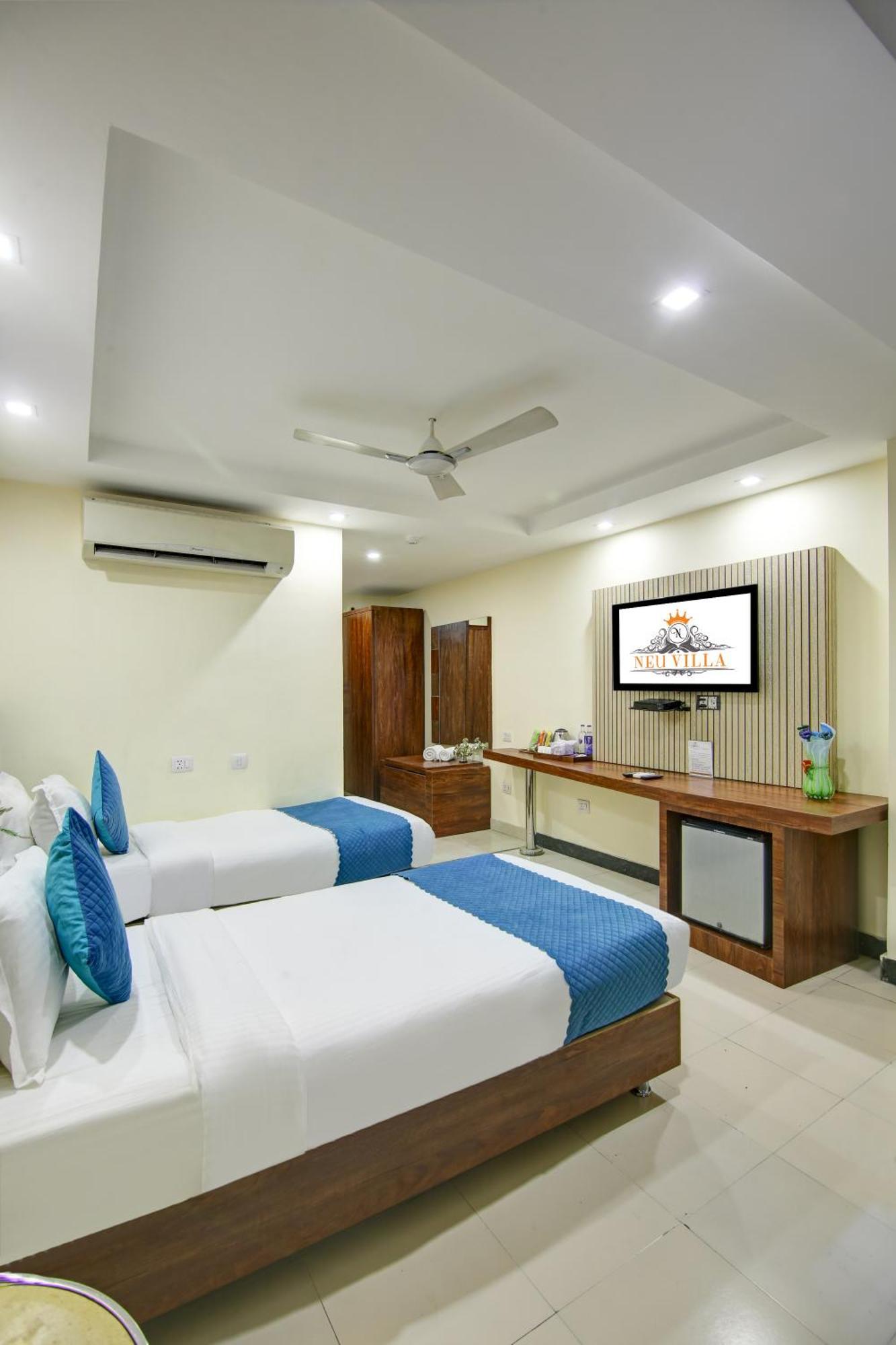Hotel Neu Villa - Near Connaught Place & New Delhi Railway Station Eksteriør billede